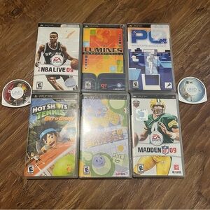 Sony PSP PlayStation Portable Eight Game Bundle